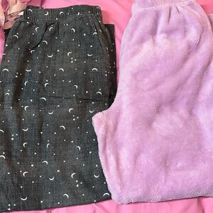 2 pairs of sleep pants